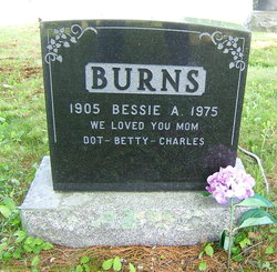 Bessie A. <I>McPhail</I> Burns 