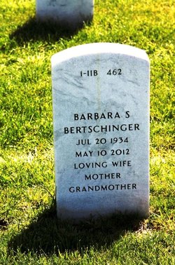 Barbara S <I>Faber</I> Bertschinger 