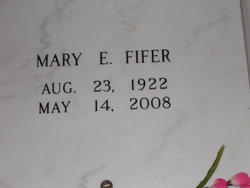 Mary Elizabeth <I>Wester</I> Fifer 
