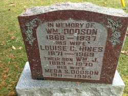 Louisa C <I>Hines</I> Dodson 
