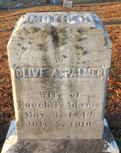 Olive A <I>Palmer</I> Adams 