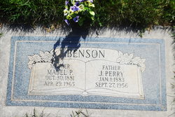 Mabel <I>Page</I> Benson 