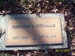 Josephine L. <I>Lambert</I> Cochrane 