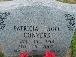 Patricia Velicia <I>Holt</I> Conyers 