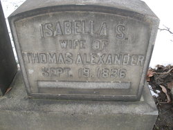 Isabella <I>Shaw</I> Alexander 