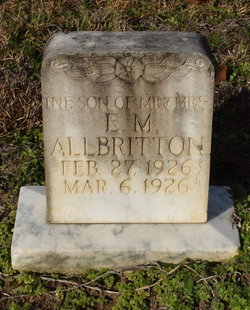 Infant Allbritton 