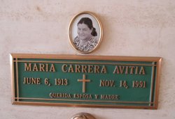 Maria <I>Carrera</I> Avitia 