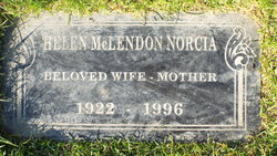 Helen Margaret <I>McLendon</I> Norcia 