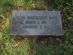 Helen Louise <I>Holtzschue</I> Kays 