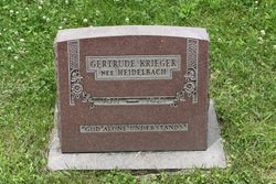 Gertrude <I>Heidelbach</I> Krieger 