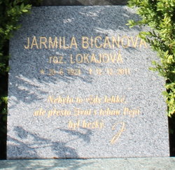 Jarmila <I>Lokajova</I> Bicanova 