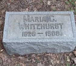 Maria <I>Matheny</I> Whitehurst 