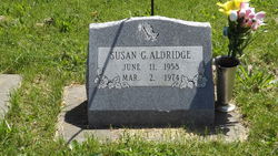 Susan G Aldridge 