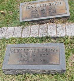 Ruby Jewel <I>Heath</I> Crowe 