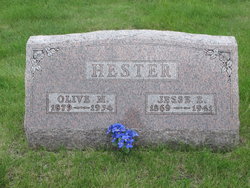 Olive May <I>Hockett</I> Hester 