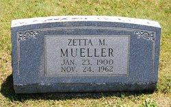 Zetta M <I>Colliver</I> Mueller 