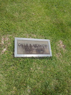 Callie <I>Broughton</I> Abernathy 