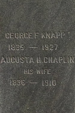 Augusta H <I>Chaplin</I> Knapp 