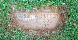 Carrie A. <I>Miller</I> Huffer 