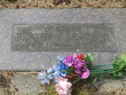 Bertha Evelyn <I>Knott</I> Leavens 