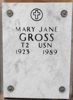 Seaman Mary Jane <I>Geanetta</I> Gross 