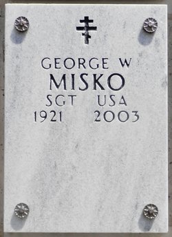 SGT George W Misko 
