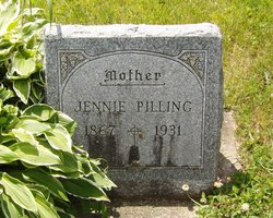 Jane Angeline “Jennie” <I>Sheridan</I> Pilling 