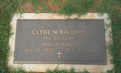 PFC Clyde Marvin Baldwin 