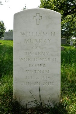 COL William Henry “Bill” Murray 