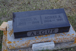 Agnes Alexandra <I>Richardson</I> Argue 