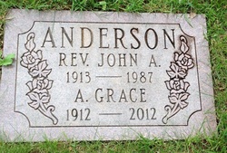 Rev John Alexander Anderson 