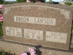 Kathleen Lucille <I>Breon</I> Lawson 