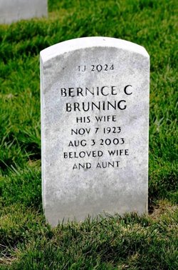 Bernice Catherine “Bernie” <I>Kohlfeld</I> Bruning 