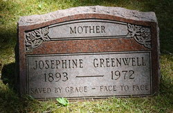 Josephine “Josie” <I>Colby</I> Greenwell Arthur 