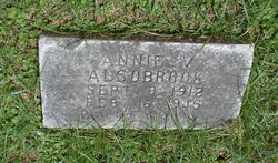 Annie V Alsobrook 