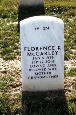 Florence K. <I>Walker</I> McCarley 
