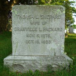 Theresa Louisa <I>Shepard</I> Packard 
