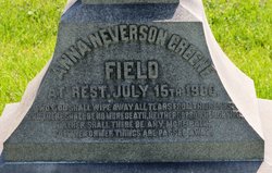 Anna Neverson <I>Greene</I> Field 