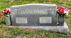 Leslie O Pennington 