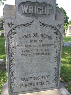 Emma Bavington Wright 