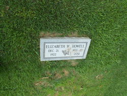 Elizabeth <I>Wade</I> Howell 