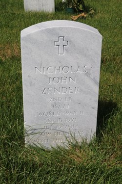 Nicholas John Zender 