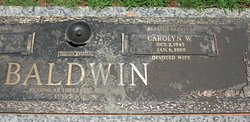Eva Carolyn <I>Watson</I> Baldwin 