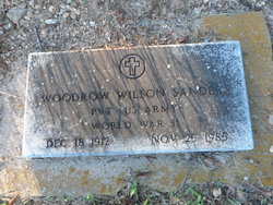 Woodrow Wilson Sanders 
