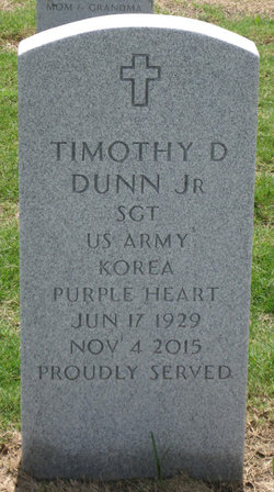 SGT Timothy Daniel Dunn Jr.