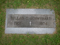 Beulah Theone <I>Taylor</I> Schwyhart 