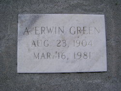 A. Erwin Green 