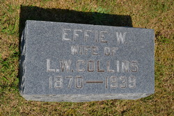 Effie <I>Wessells</I> Collins 