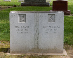 Mary Ann <I>Crane</I> Caple 