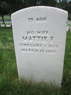 Mattie E Yates 